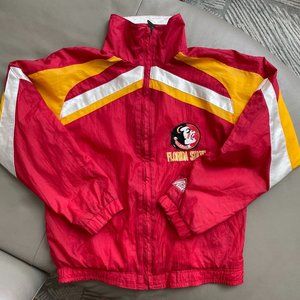 Vintage 80's Florida State University FSU Track Jacket Small